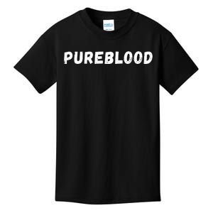 Antivaccinated, Unvaccinated, Pureblood, Unmasked Kids T-Shirt