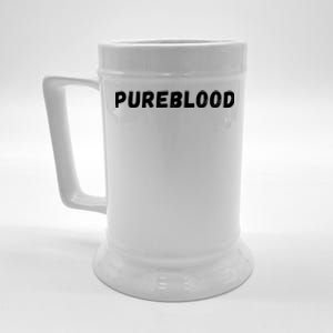 Antivaccinated, Unvaccinated, Pureblood, Unmasked Beer Stein