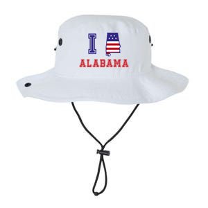 Alabama Usa Patriotic I Love Alabama Funny Gift Legacy Cool Fit Booney Bucket Hat