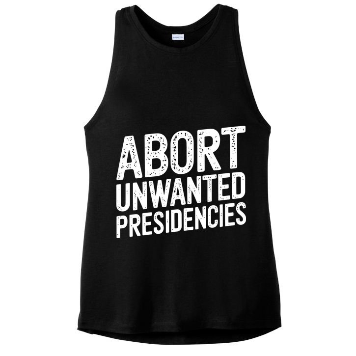 Abort Unwanted Presidencies Ladies PosiCharge Tri-Blend Wicking Tank