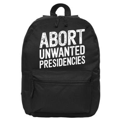 Abort Unwanted Presidencies 16 in Basic Backpack