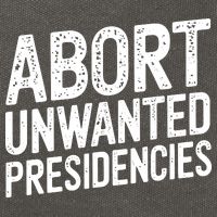 Abort Unwanted Presidencies Cotton Canvas Backpack