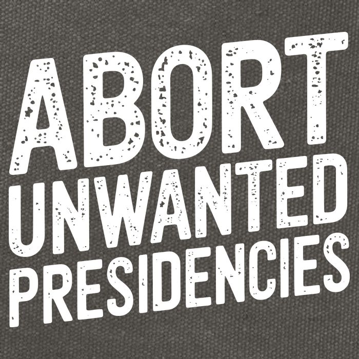 Abort Unwanted Presidencies Cotton Canvas Backpack