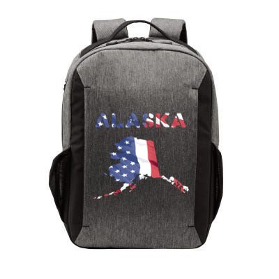 Alaska Usa Proud United States America Patriot Flag Us Gold Gift Vector Backpack