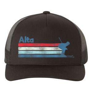 Alta Utah Retro Ski Yupoong Adult 5-Panel Trucker Hat