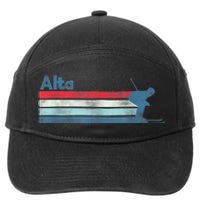 Alta Utah Retro Ski 7-Panel Snapback Hat