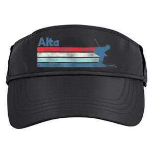 Alta Utah Retro Ski Adult Drive Performance Visor