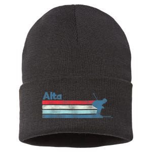 Alta Utah Retro Ski Sustainable Knit Beanie