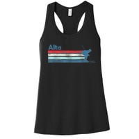 Alta Utah Retro Ski Women's Racerback Tank