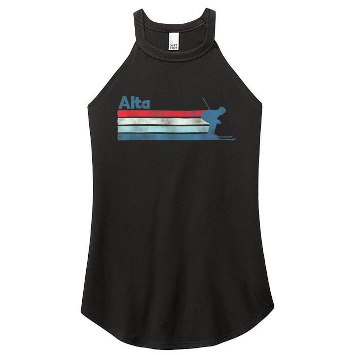 Alta Utah Retro Ski Women's Perfect Tri Rocker Tank