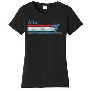 Alta Utah Retro Ski Women's T-Shirt