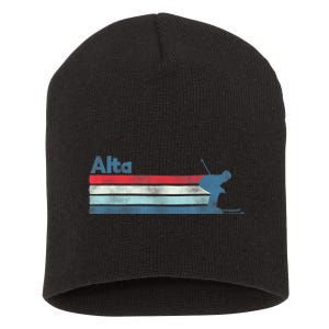 Alta Utah Retro Ski Short Acrylic Beanie