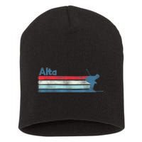 Alta Utah Retro Ski Short Acrylic Beanie