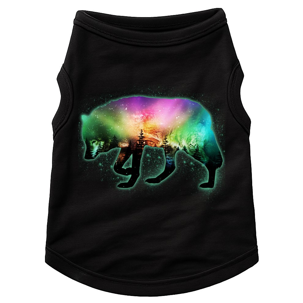 Aurora Borealis Wolf Wilderness Doggie Tank