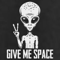 Alien Ufo Space Ship Extraterrestrial Give Me Space Tumbler