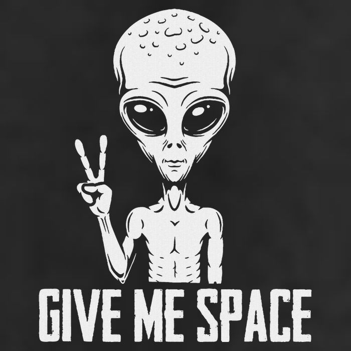 Alien Ufo Space Ship Extraterrestrial Give Me Space Tumbler