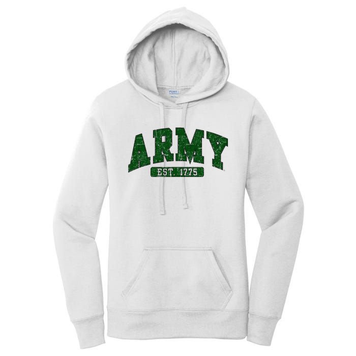 Army United States Military Retro Officially Women's Pullover Hoodie