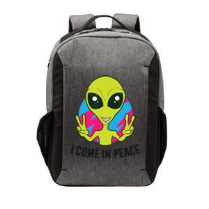 Alien Ufo Space Rave EDM Music I Come In Peace Vector Backpack