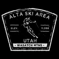 Alta Utah Snow Skiing Bucket Hat
