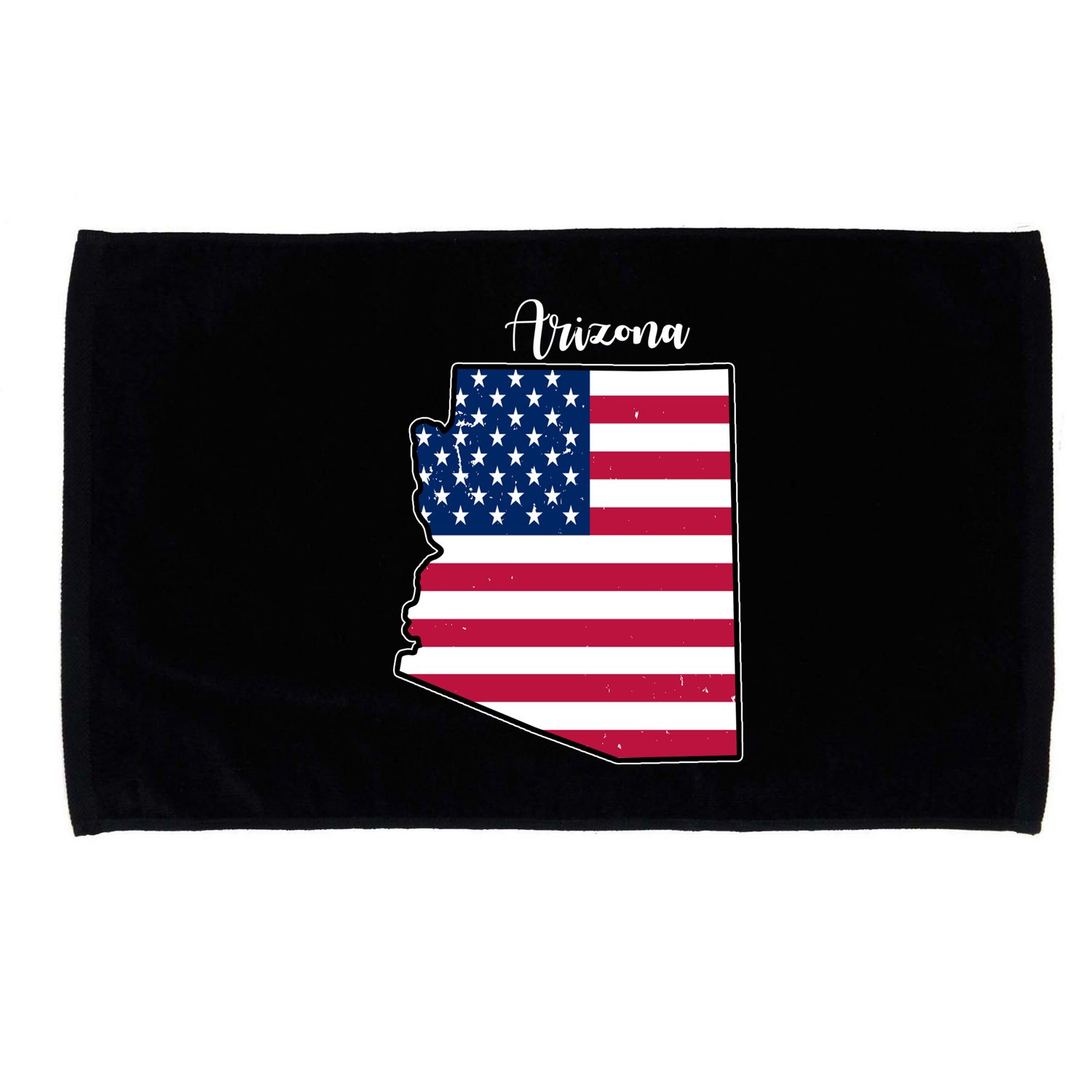 Arizona United States Map Microfiber Hand Towel