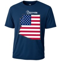 Arizona United States Map Performance Shirt