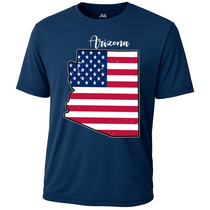 Arizona United States Map Performance Shirt