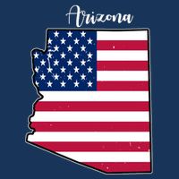 Arizona United States Map Performance Shirt