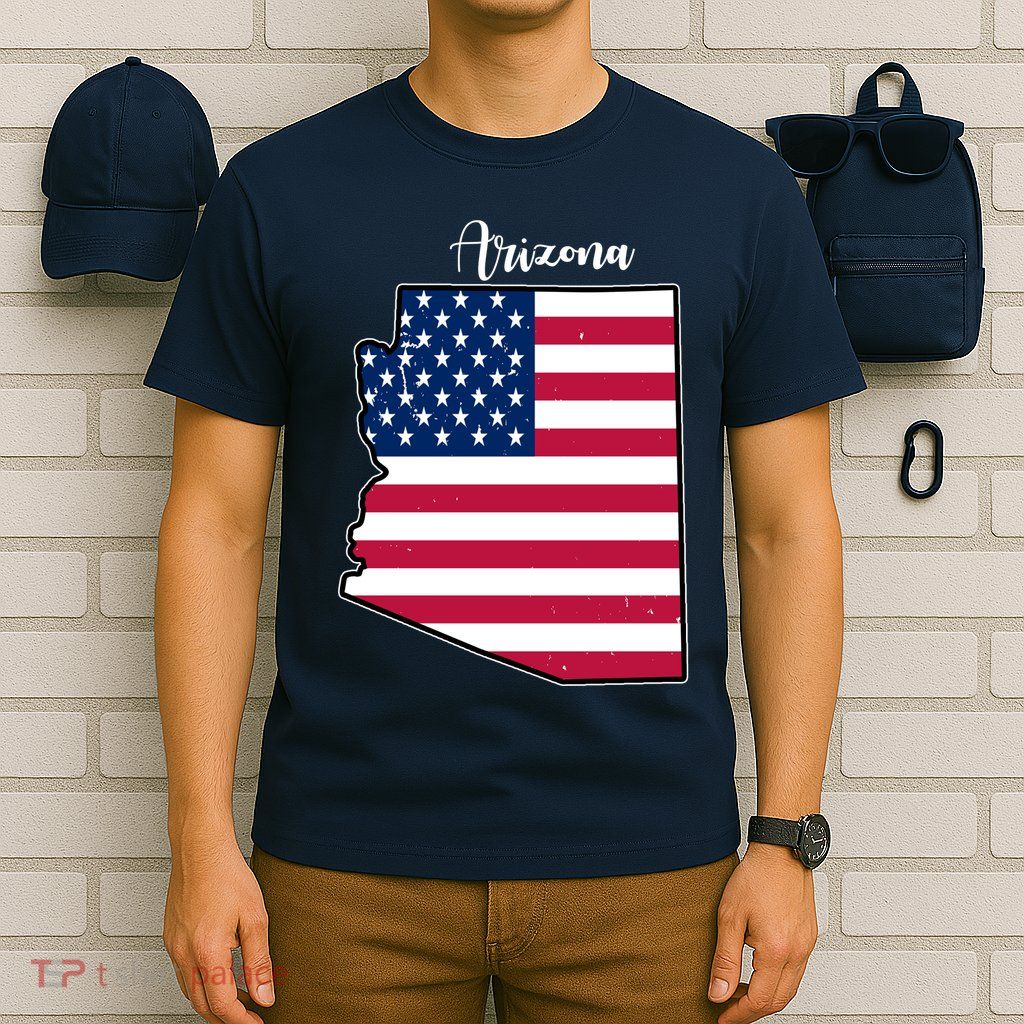 Arizona United States Map T-Shirt