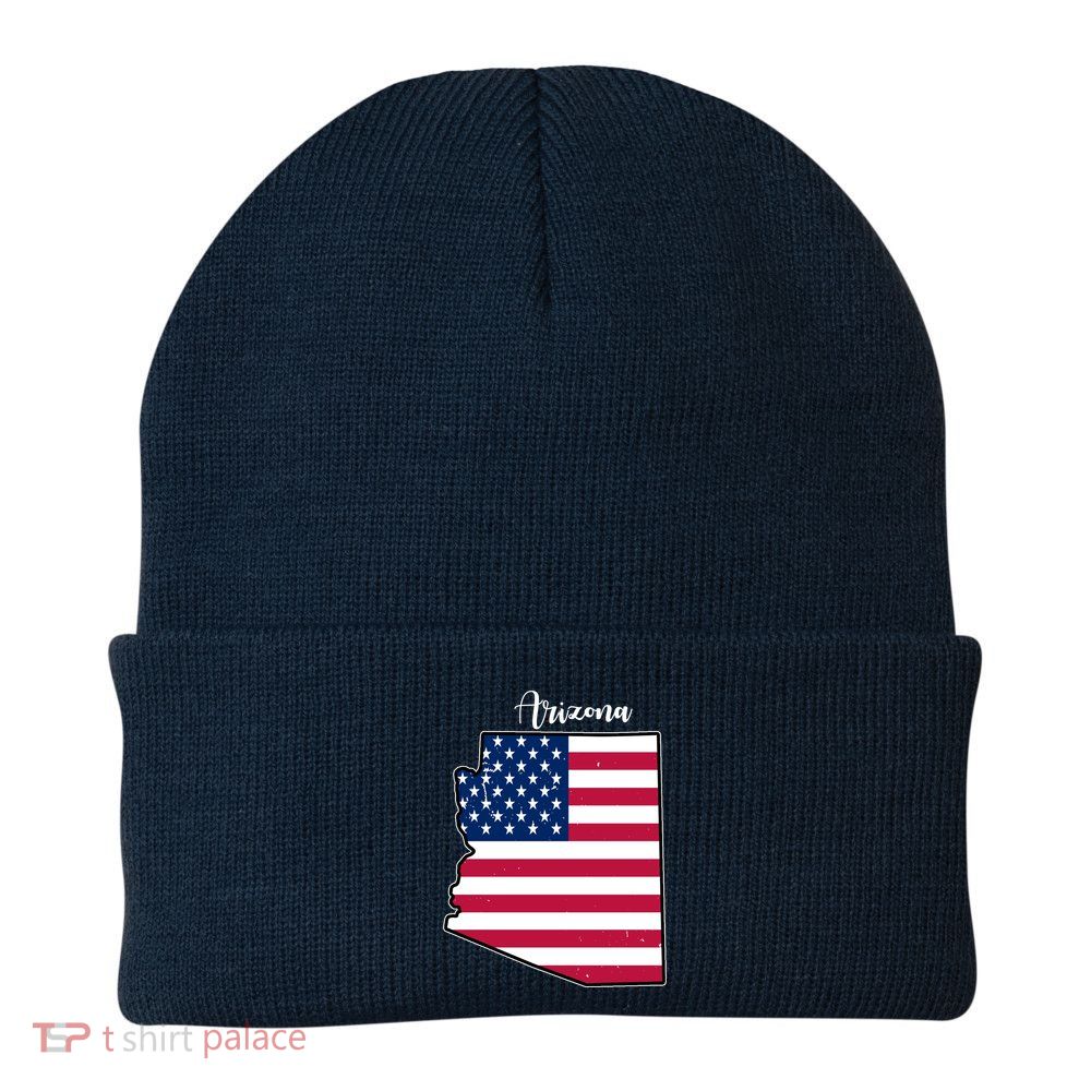 Arizona United States Map Beanie