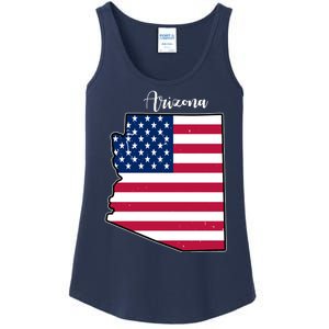 Arizona United States Map Ladies Essential Tank