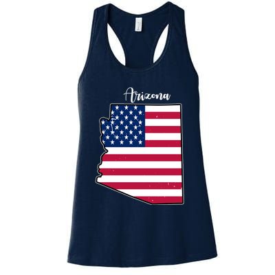 Arizona United States Map Womens Tank Top