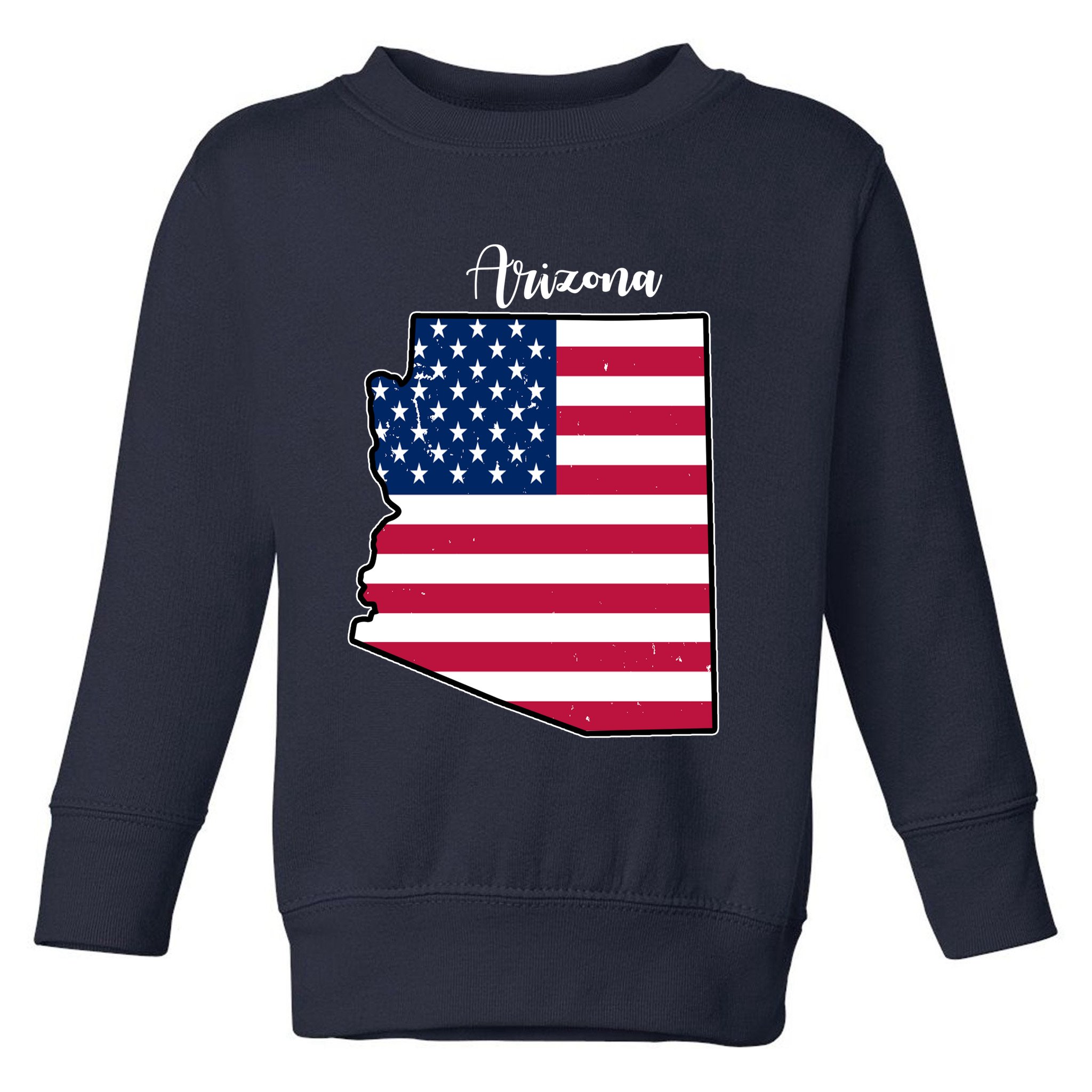 Arizona United States Map Toddler Sweatshirt