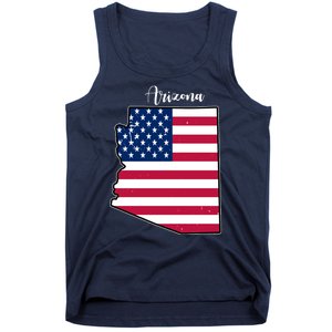 Arizona United States Map Tank Top