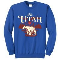 Alta Utah Ski Resort Mountains And Bear Gift Sweatshirt