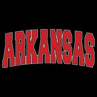 Arkansas Usa State Ar Varsity Style Vintage Sports Baby Bodysuit