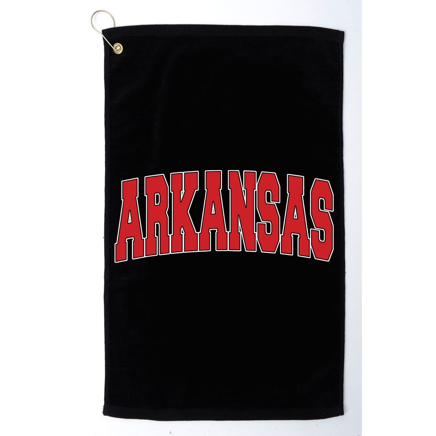 Arkansas Usa State Ar Varsity Style Vintage Sports Golf Towel