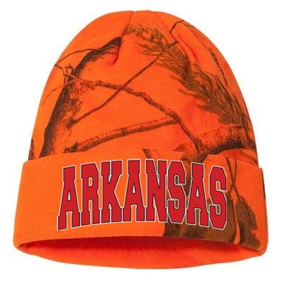 Arkansas Usa State Ar Varsity Style Vintage Sports Kati Licensed 12" Camo Beanie