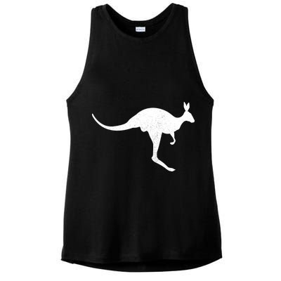 Aussie Kangaroo Ladies PosiCharge Tri-Blend Wicking Tank