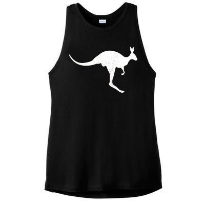 Aussie Kangaroo Ladies PosiCharge Tri-Blend Wicking Tank