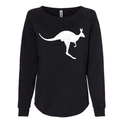 Aussie Kangaroo Womens California Wash Sweatshirt