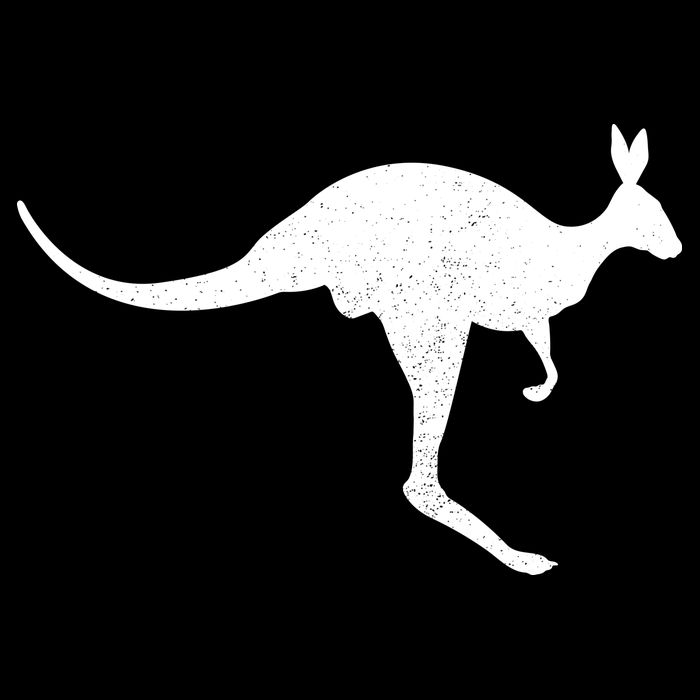 Aussie Kangaroo Crop Top