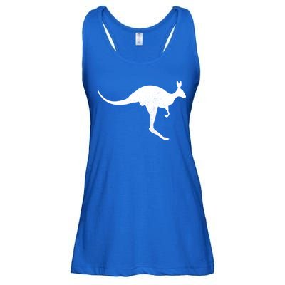 Aussie Kangaroo Ladies Essential Flowy Tank