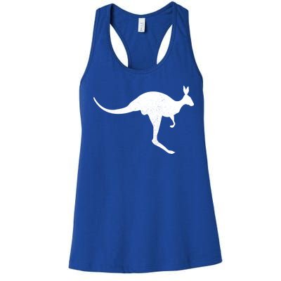 Aussie Kangaroo Women's Racerback Tank