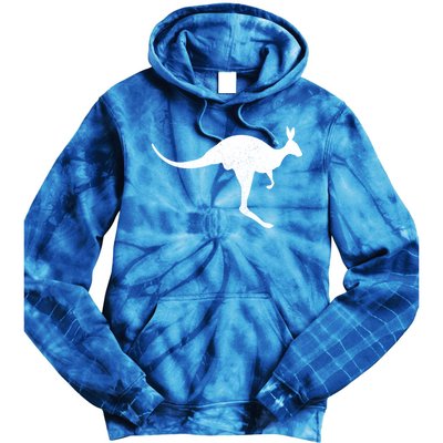 Aussie Kangaroo Tie Dye Hoodie