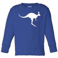 Aussie Kangaroo Toddler Long Sleeve Shirt