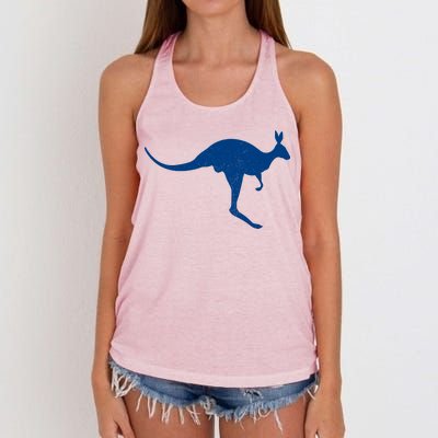 Aussie Kangaroo Women's Knotted Racerback Tank