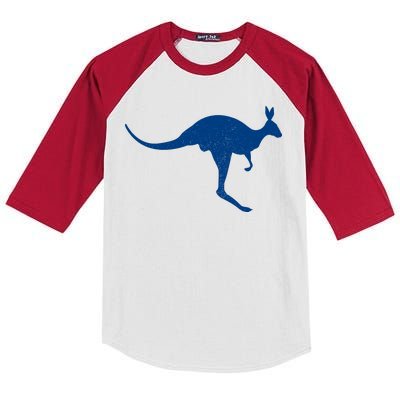 Aussie Kangaroo Kids Colorblock Raglan Jersey