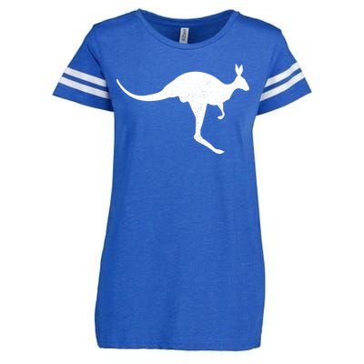 Aussie Kangaroo Enza Ladies Jersey Football T-Shirt