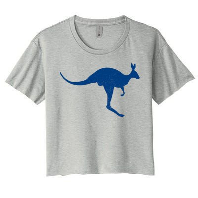 Aussie Kangaroo Women's Crop Top Tee