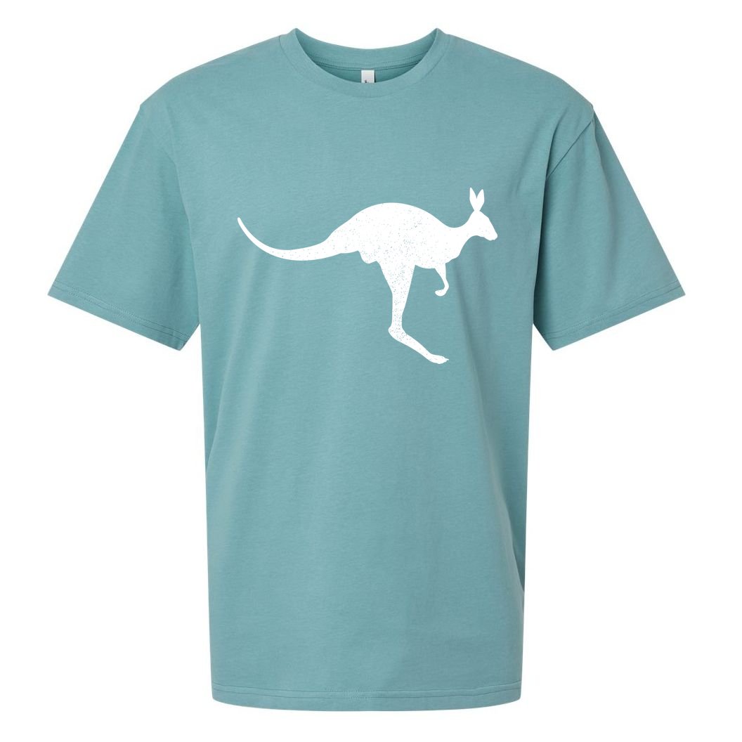 Aussie Kangaroo Sueded Cloud Jersey T-Shirt